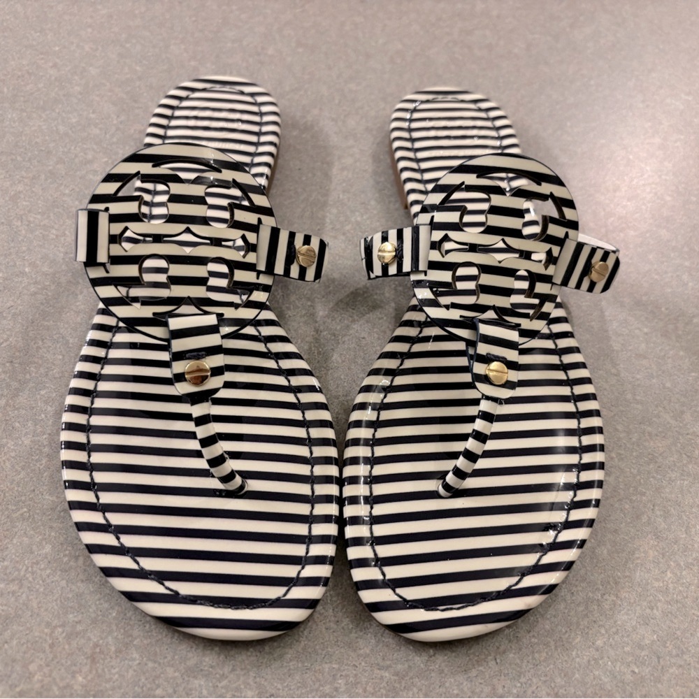 Tory Burch Miller Sandal Nautical Blue US 8